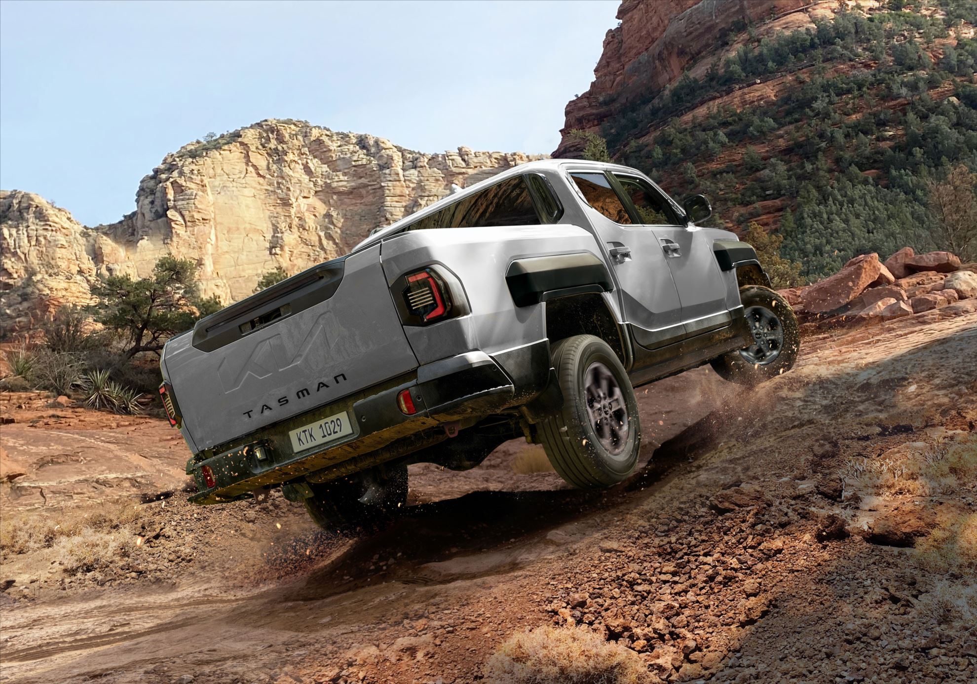 Kia Tasman 4x4 — vista exterior