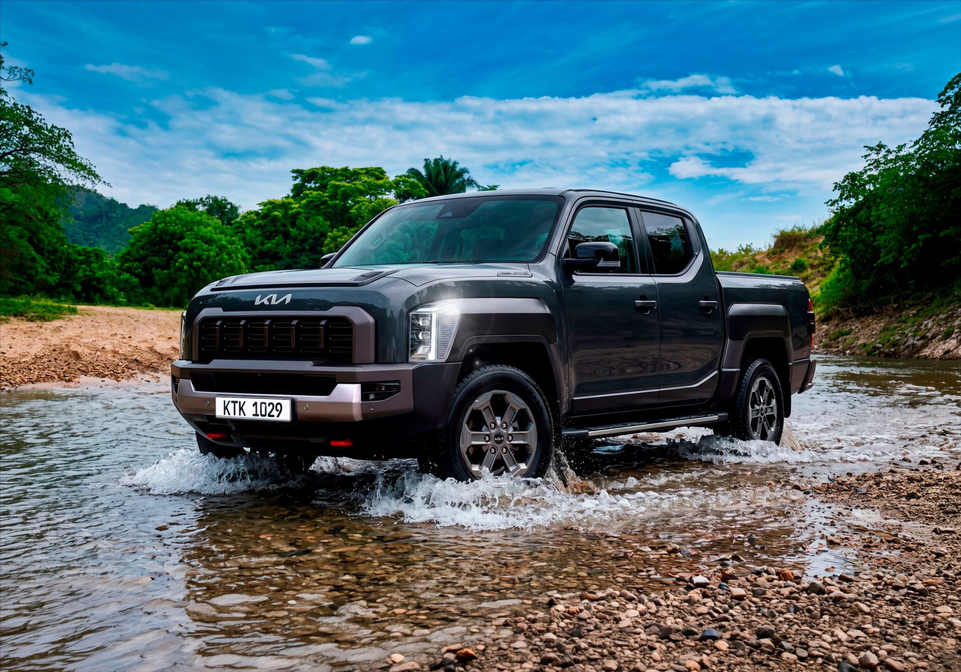 Kia Tasman — desempenho e capacidade fora de estrada