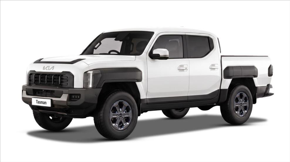 Kia Tasman Branco Claro — UD, sólido